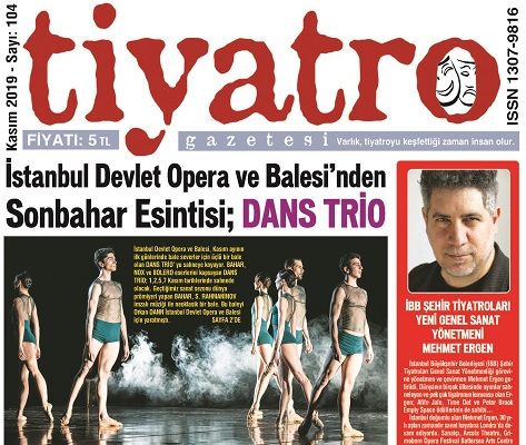 Tiyatro Gazetesi Kasım Ayı 104. Sayısı Çıktı