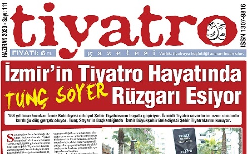 Tiyatro Gazetesi Haziran 2020, 111. Sayı