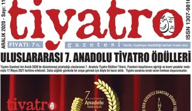 Tiyatro Gazetesi Aralık 2020, 117. Sayı