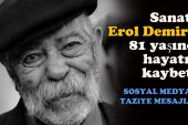 Sanatçı Erol Demiröz, 81 yaşında hayatını kaybetti