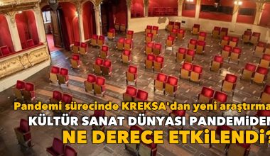 Pandemi sürecinde KREKSA’dan yeni araştırma: Kültür sanat dünyası pandemiden ne derece etkilendi? Pandemi sürecinde KREKSA’dan yeni araştırma: Kültür sanat dünyası pandemiden ne derece etkilendi?