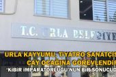 Urla kayyumu, tiyatro sanatçısını çay ocağına görevlendirdi!