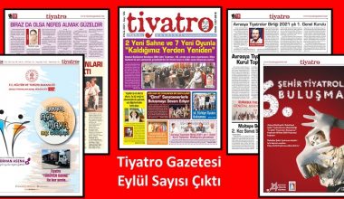 Tiyatro Gazetesi 126.Eylül Sayısı Çıktı Tiyatro Gazetesi 126.Eylül Sayısı Çıktı