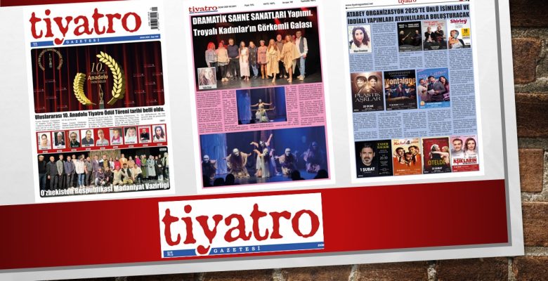 Tiyatro Gazetesi 163.Ocak Sayısı Çıktı