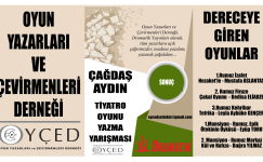 Çağdaş Aydın Oyun Yazma Yarışması Sonuçlandı